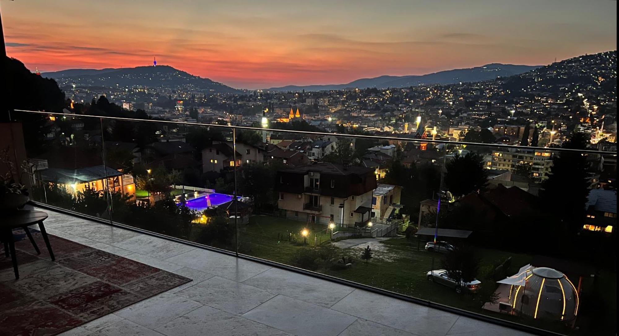 The Penthouse Sarajevo Lejlighed Eksteriør billede