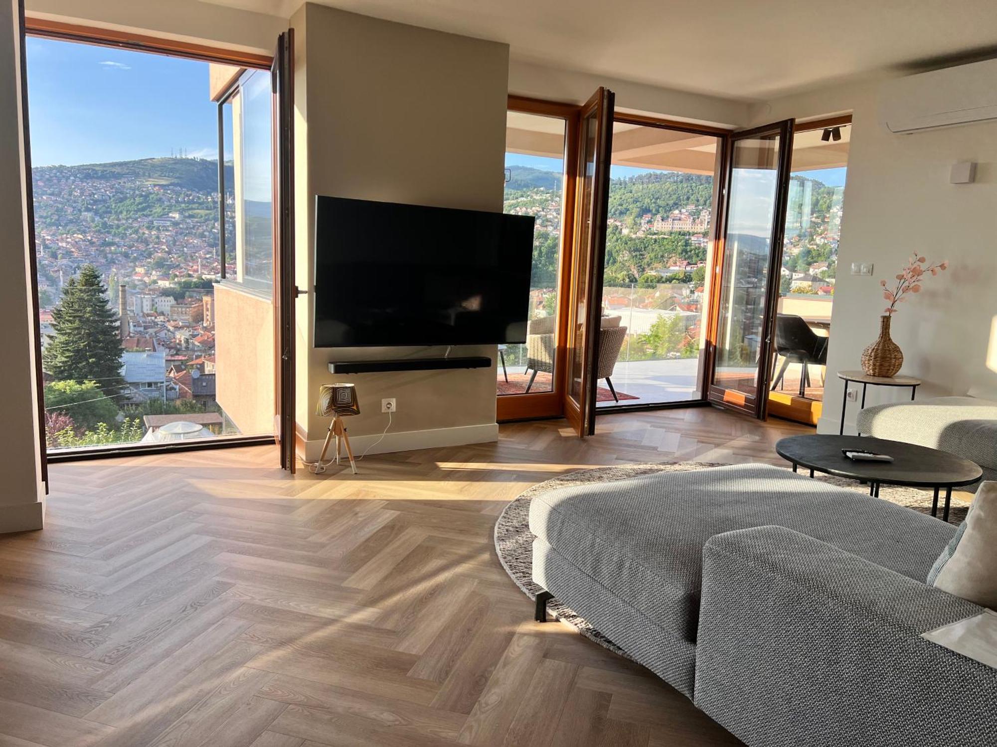 The Penthouse Sarajevo Lejlighed Værelse billede